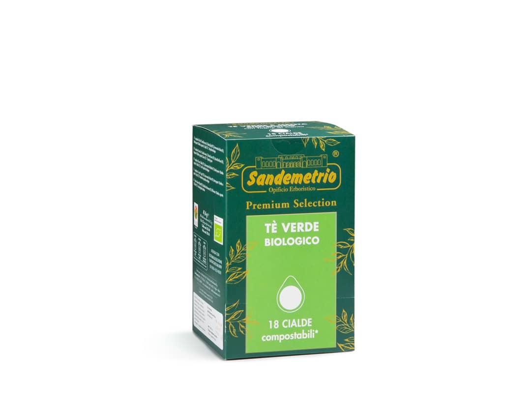 Tè verde Bio - 18 cialde